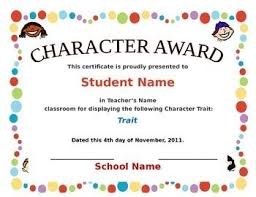 Character Certificate